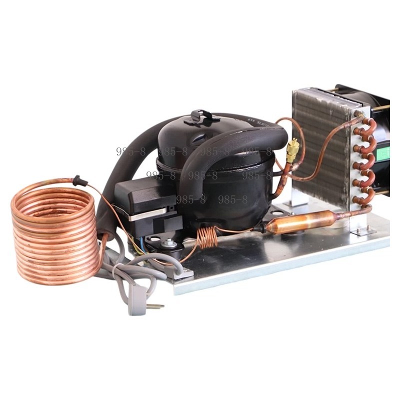 Chiller Water Cooling System Pc - 220V QD30W コンパクト水冷式マイクロコンプレッサー冷却システム、PC DIY および機器用ポータブル循環クーラー