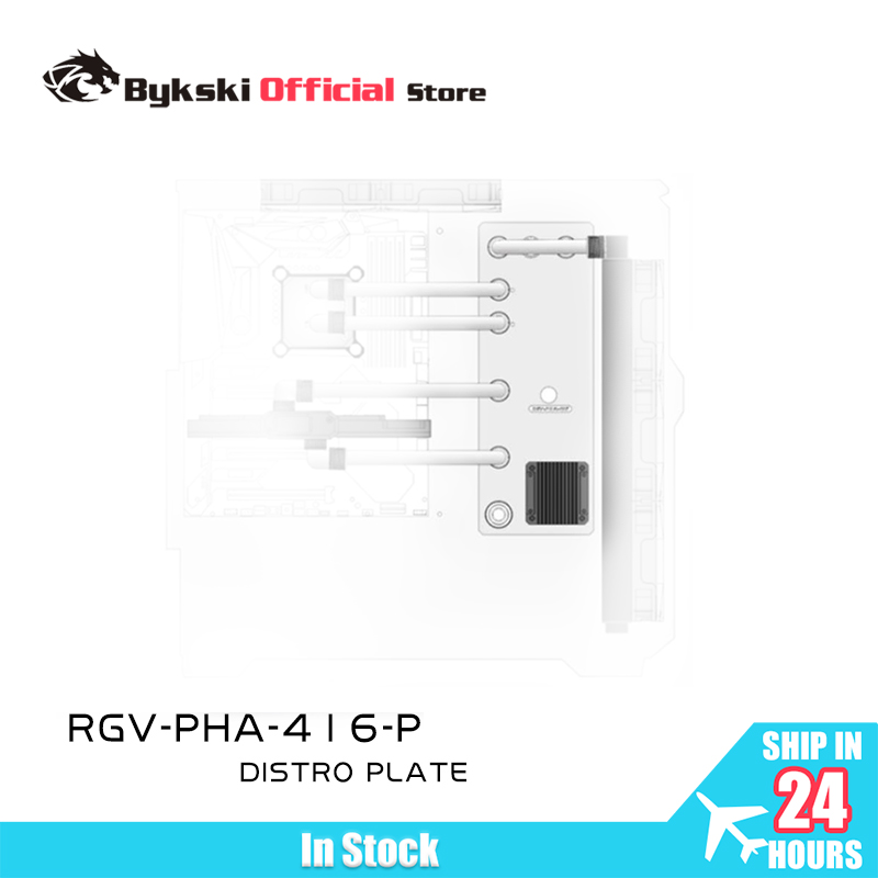 Distro Plate Ddc Pump Combo - BYKSKI RGV-PHA-416-P アクリルタンクは、Phanteks 416 コンピューターケースに使用/コンボ DDC