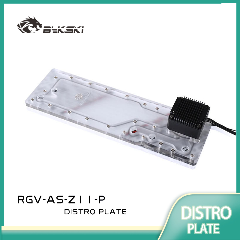 Distro Plate Ddc Pump Combo - BYKSKI RGV-AS-Z11-P アクリルタンクは、ASUS ROG Z11 コンピューターケース/コンボ