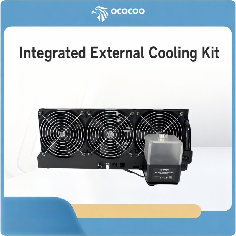 External Radiator Water Cooling Kit - OCOCOO 外部水冷キット 360 ラジエーター AI ワークステーション