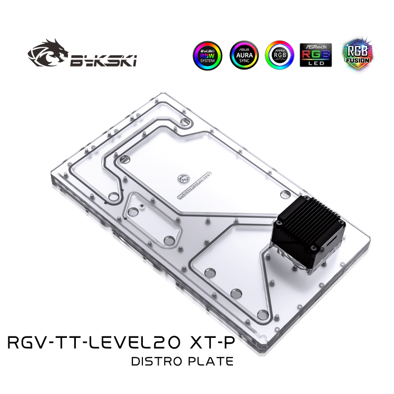 Bykski RGV-TT-LEVEL20XT-P アクリル - Distro Plate Ddc Pump Combo のレビューと価格