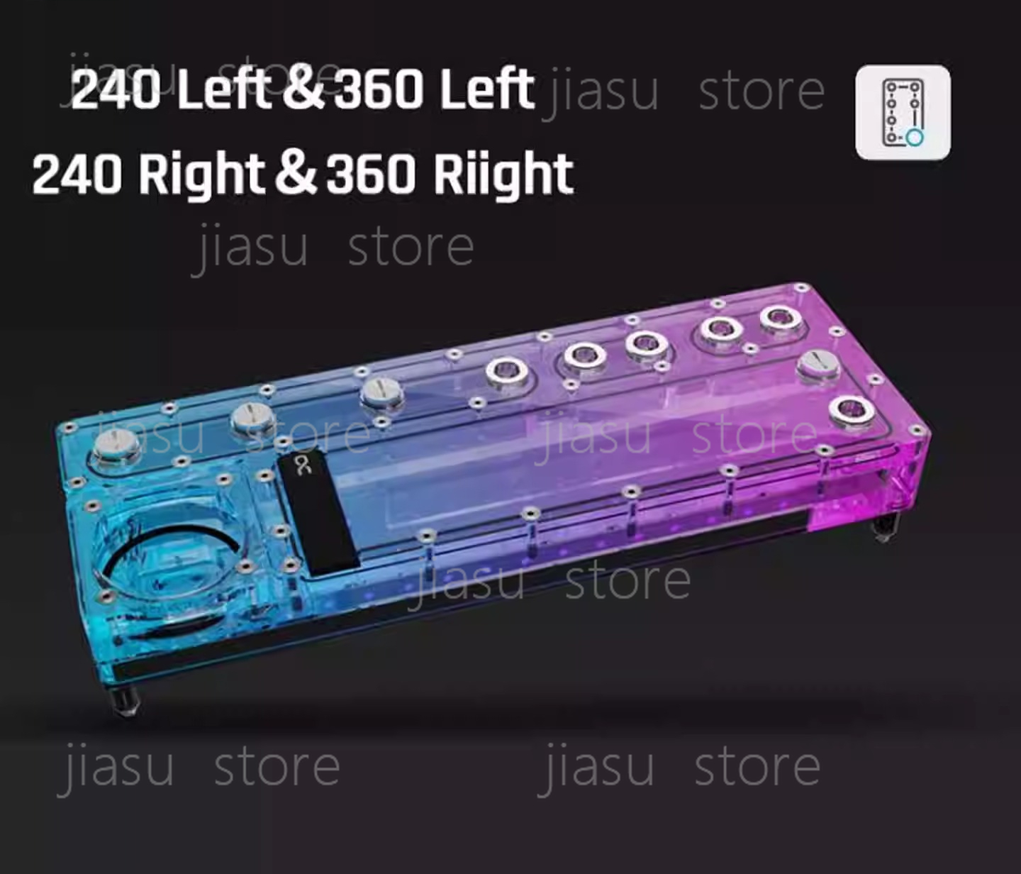 Alphacool Core Distro Plate 24 - Integrated Pump Reservoir Distro Plate のレビューと価格