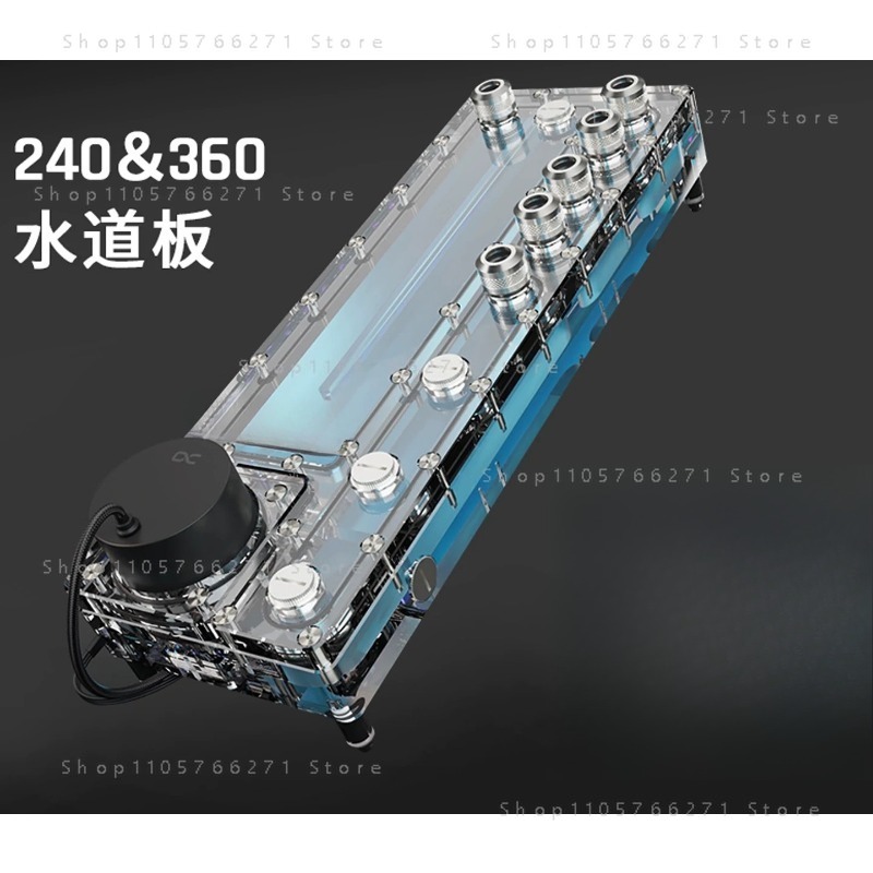 アルファクール コア ディストロ プレート 240L 左/右 - Integrated Pump Reservoir Distro Plate のレビューと価格