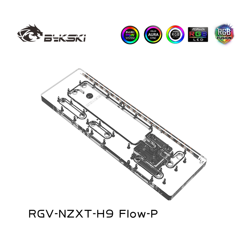 Bykski RGV-NZXT-H9 FIow-P アクリル - Distro Plate Ddc Pump Combo のレビューと価格