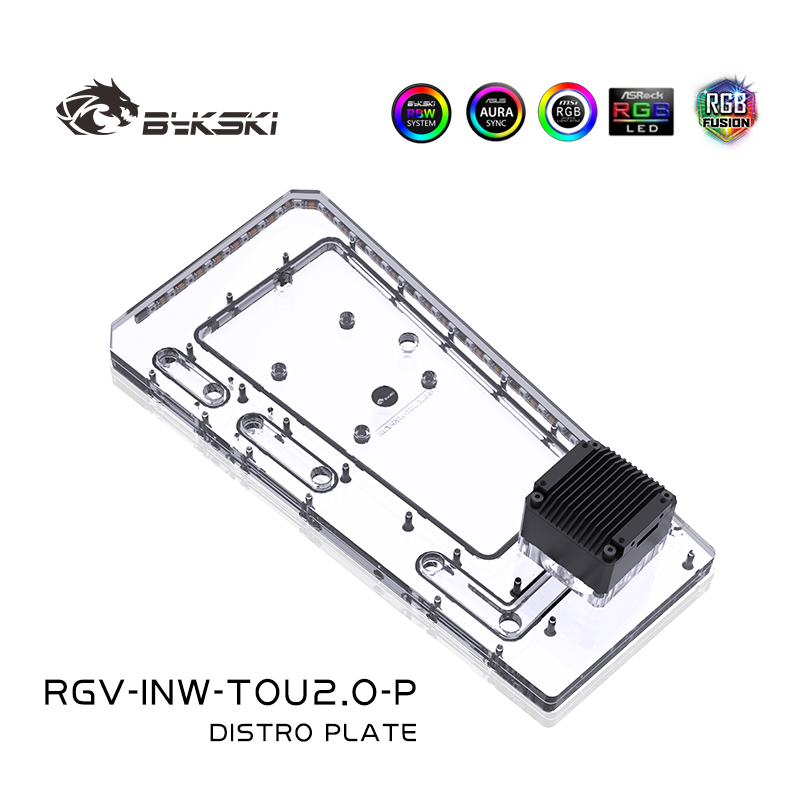 BYKSKI RGV-INW-TOU2.0-P アクリルボー - Distro Plate Ddc Pump Combo のレビューと価格