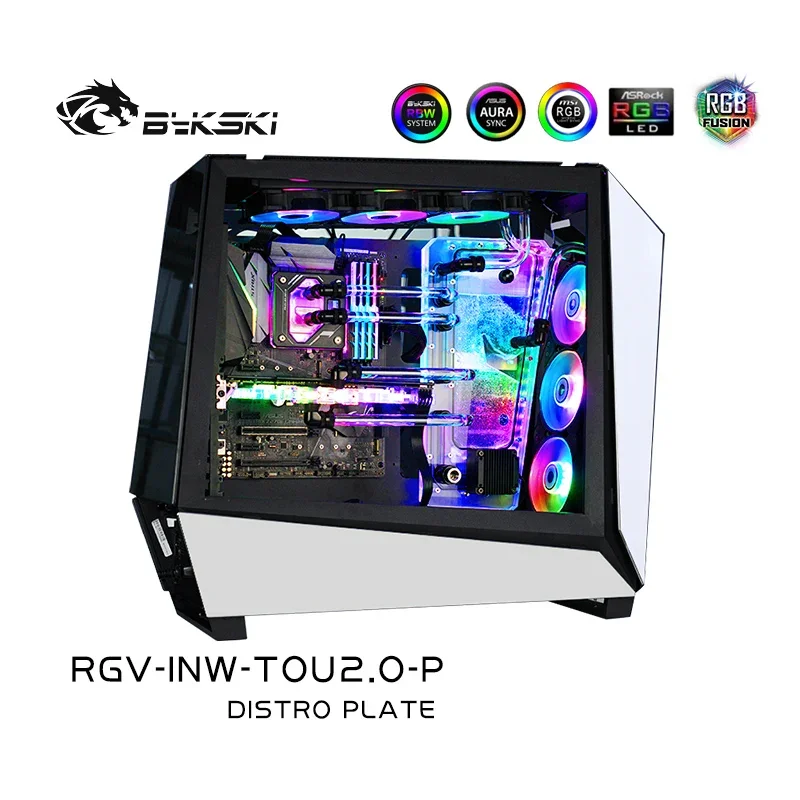 BYKSKI RGV-INW-TOU2.0-P アクリルボー - Distro Plate Ddc Pump Combo のレビューと価格