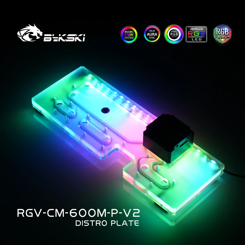 BYKSKI アクリルタンク使用 MasterCase SL - Distro Plate Ddc Pump Combo のレビューと価格
