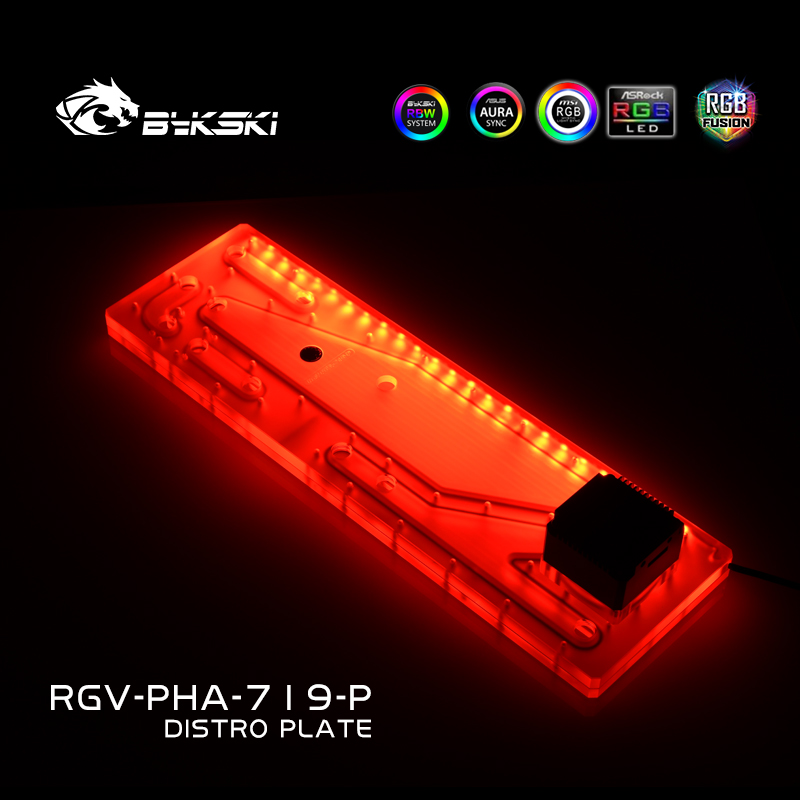 BYKSKI RGV-PHA-719-P アクリルタンクは、 - Distro Plate Ddc Pump Combo のレビューと価格
