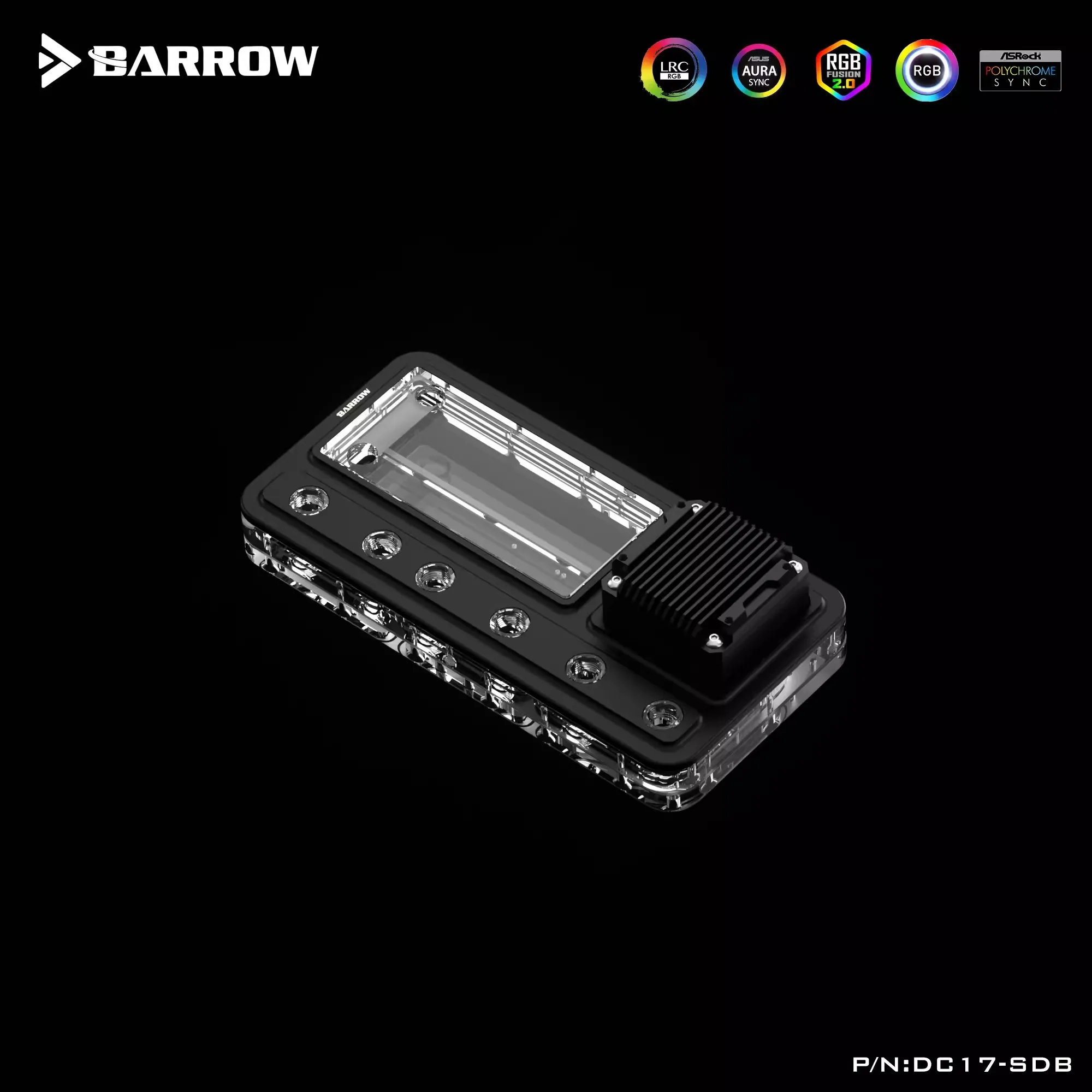 Barrow AIOポンプ リザーバー一体型ポンプ 17W  - Integrated Pump Reservoir Distro Plate のレビューと価格