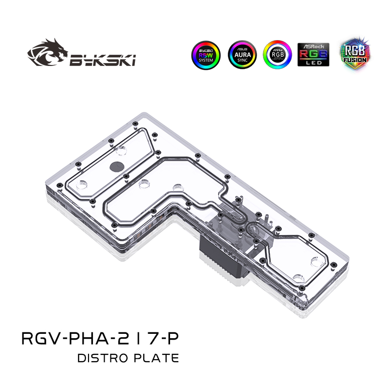 Bykski RGV-PHA-217-P アクリルディストロ - Distro Plate Ddc Pump Combo のレビューと価格