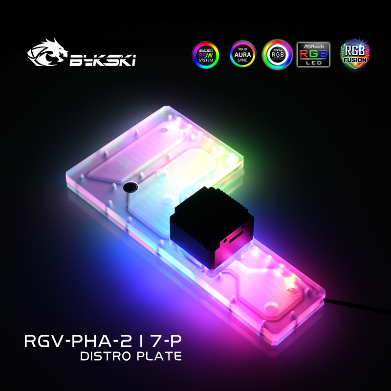 Bykski RGV-PHA-217-P アクリルディストロ - Distro Plate Ddc Pump Combo のレビューと価格