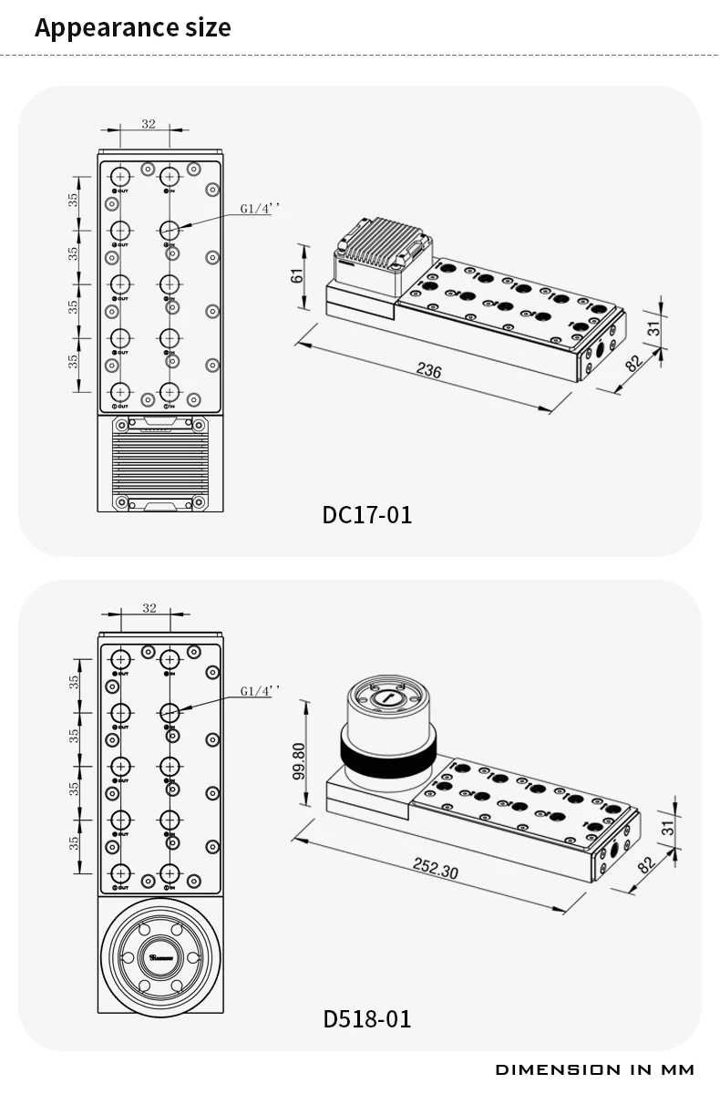 Barrow DC17-01 ステンレス鋼POMディストロプ - Integrated Pump Reservoir Distro Plate のレビューと価格