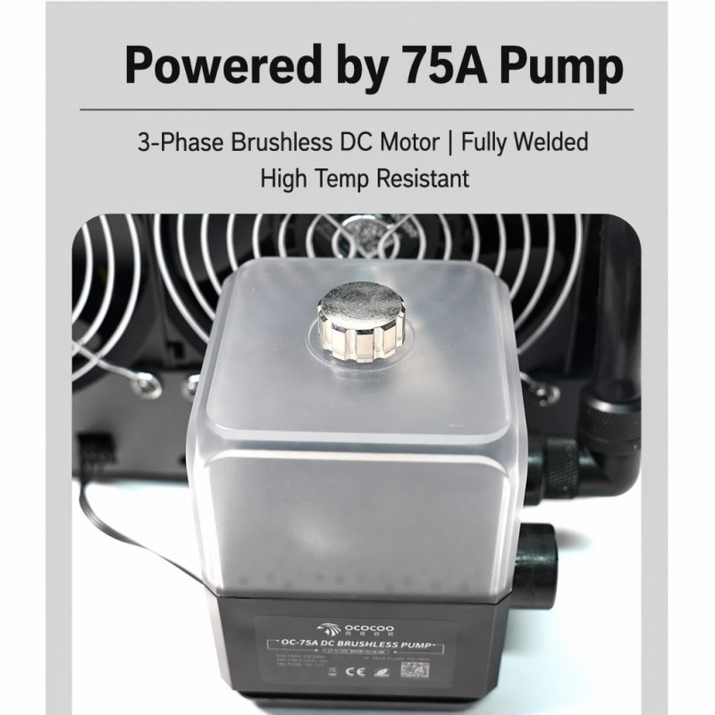 OCOCOO 外部水冷キット 360 ラジエーター AI ワ - External Radiator Water Cooling Kit のレビューと価格