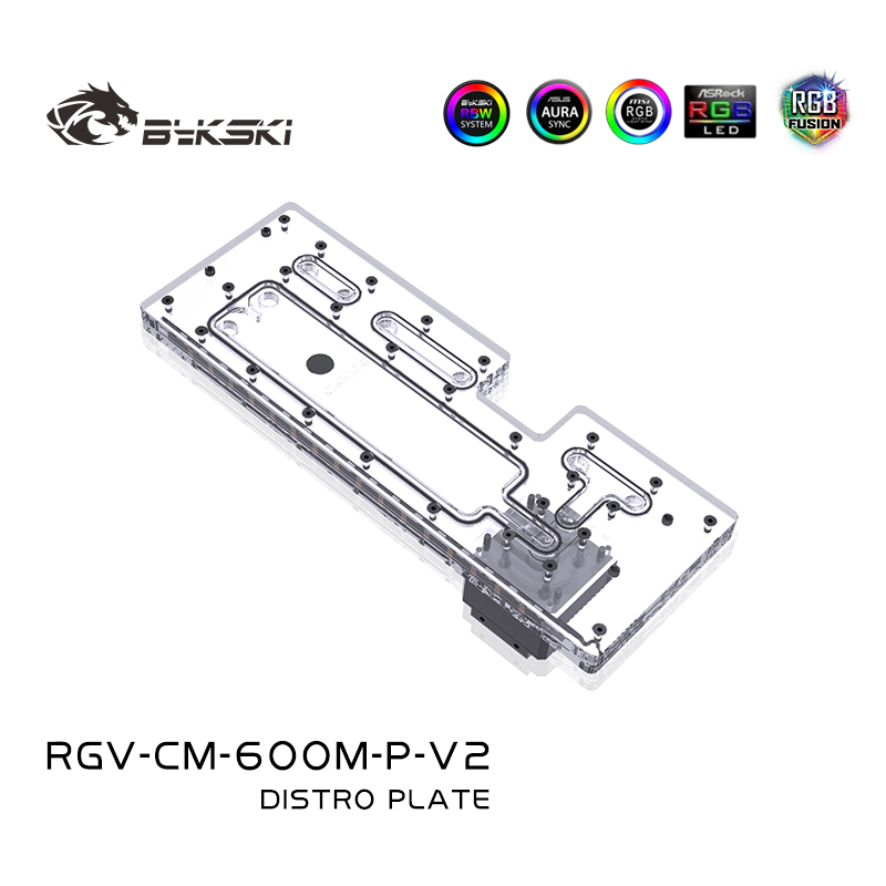 Bykski アクリルディストロプレート/クーラーマスター  - Distro Plate Ddc Pump Combo のレビューと価格